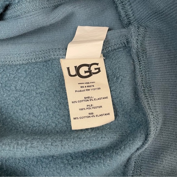 UGG Men’s Lightweight Harland Crewneck Pullover Fleece Sweatshirt Large - Picture 8 of 13